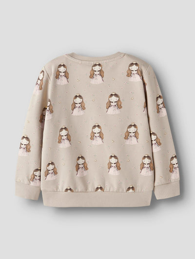 Name it Girls Little Fairy Sweat Set - Beige