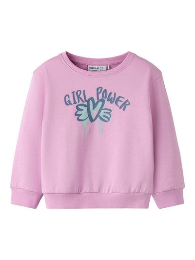 Name it Girls 2-Piece Sweat Set - Girl Power