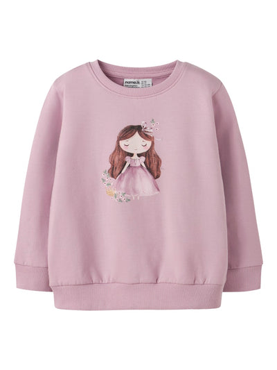 Name it Girls Little Fairy Sweat Set - Pink
