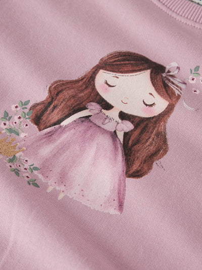 Name it Girls Little Fairy Sweat Set - Pink