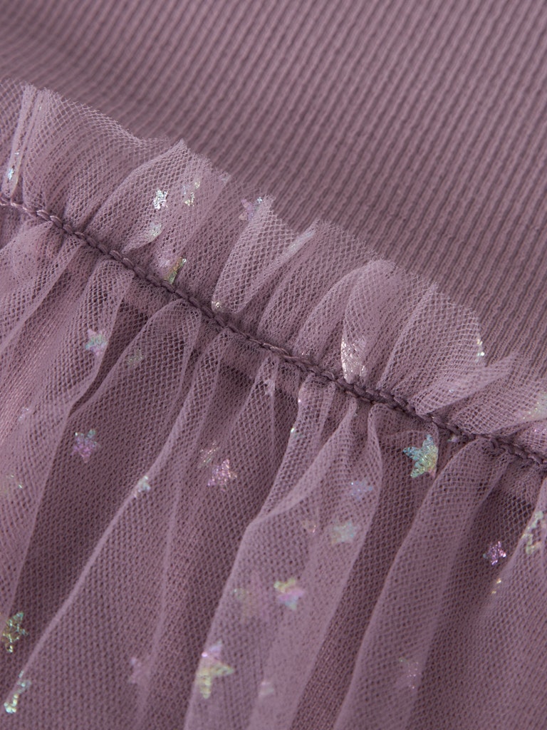 Name it Girls Lilac Star Tulle Dress