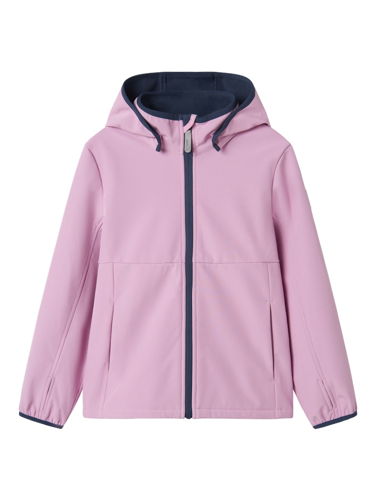 Name it Girls Waterproof Softshell Jacket - Light Pink