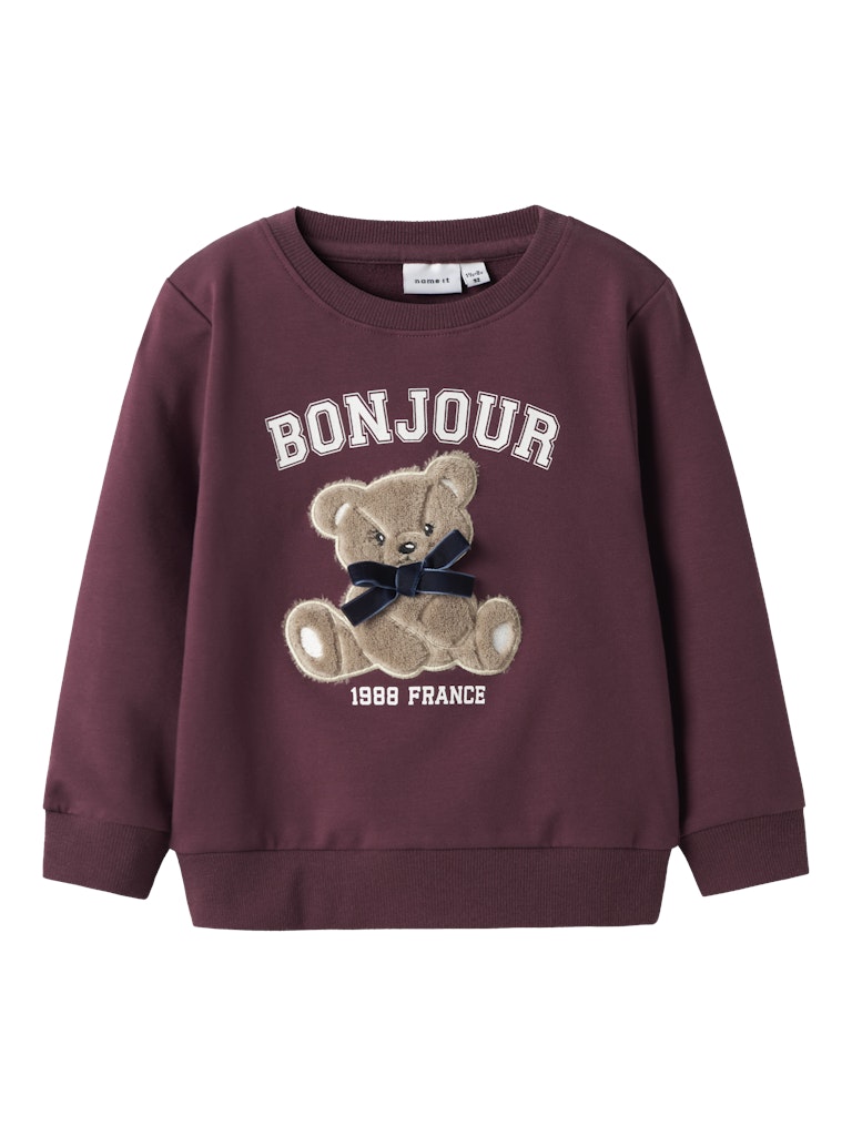 Name It Girls Teddy Bear Sweatshirt