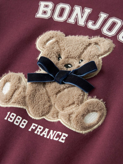 Name It Girls Teddy Bear Sweatshirt