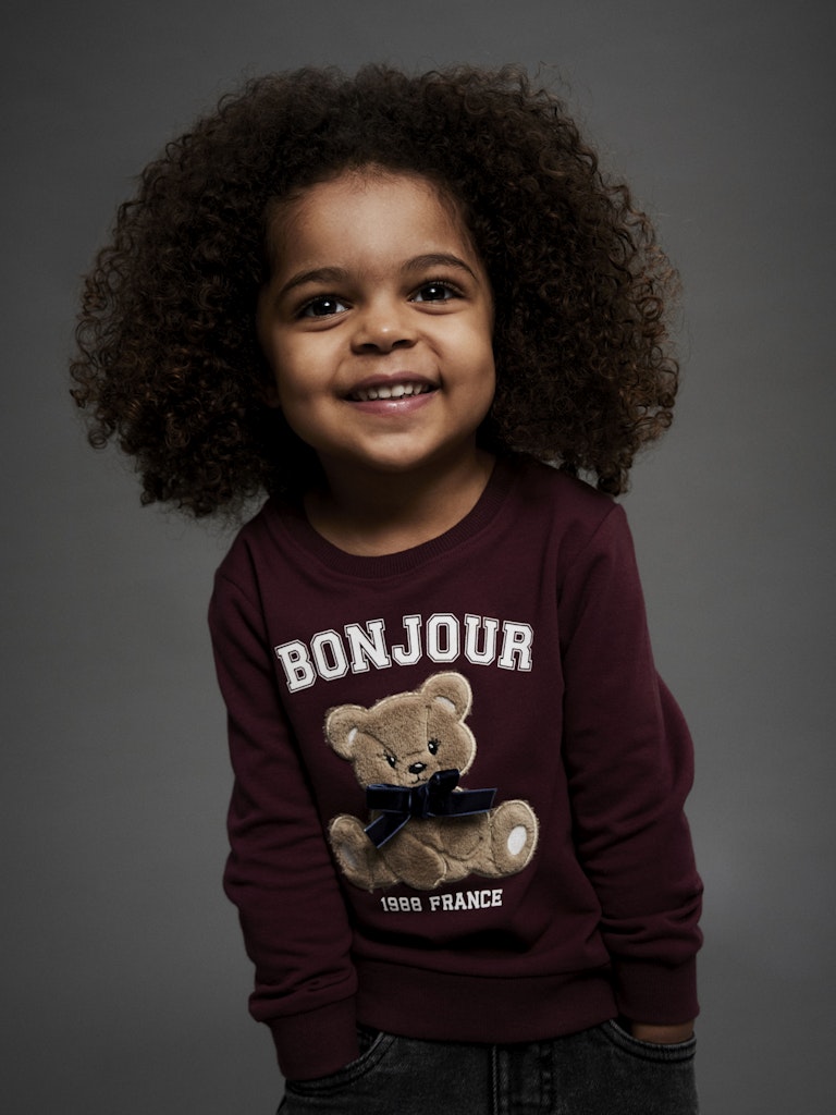 Name It Girls Teddy Bear Sweatshirt