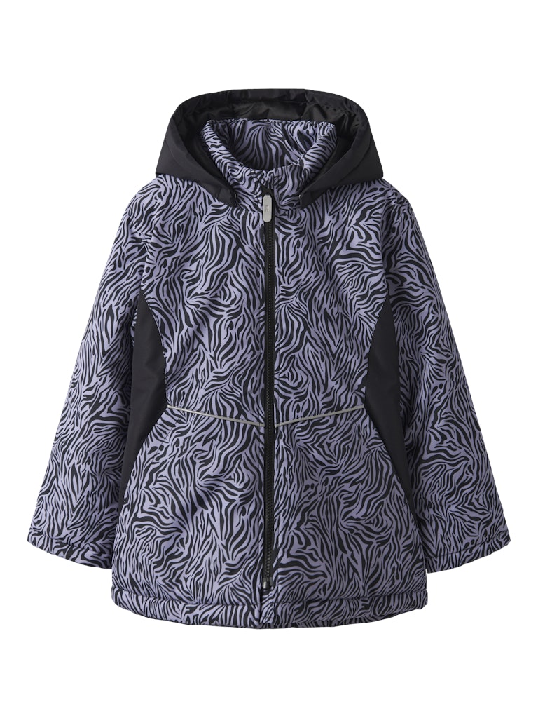 Name it Girls Padded Winter Jacket - Animal Print