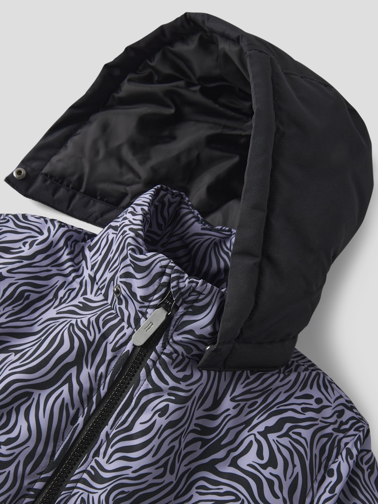 Name it Girls Padded Winter Jacket - Animal Print