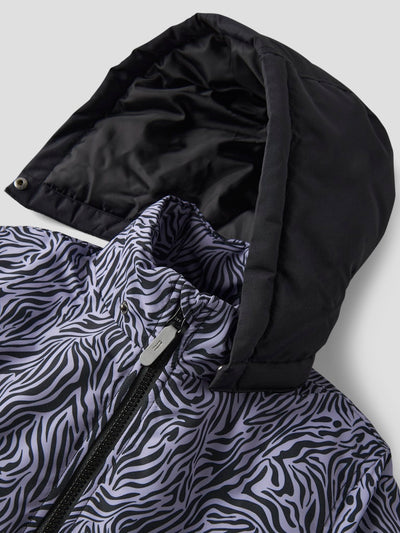 Name it Girls Padded Winter Jacket - Animal Print