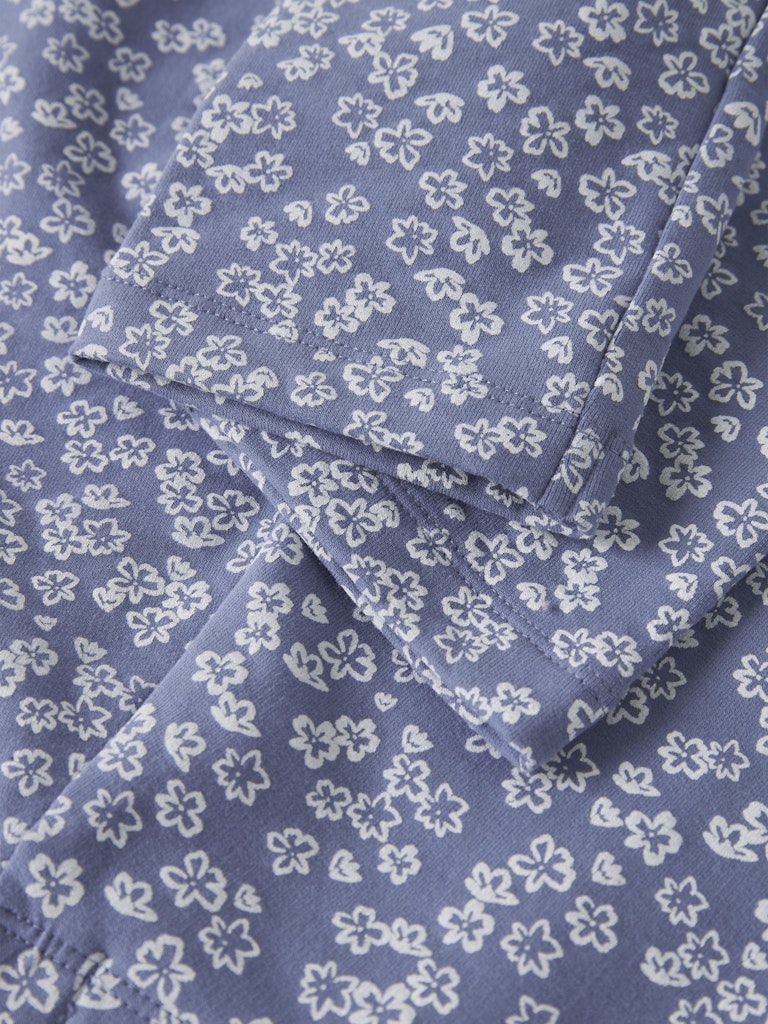 Name it Girls Blue Floral Winter Legging with Brushed Inner Feel