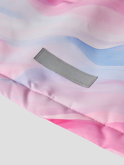 Name it Girls Padded Winter Jacket - Abstract Pink