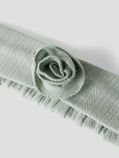 Baby Girl Headband with Rose Detail