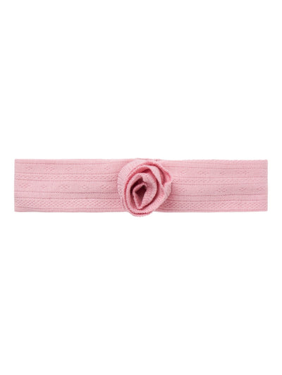 Baby Girl Headband with Rose Detail