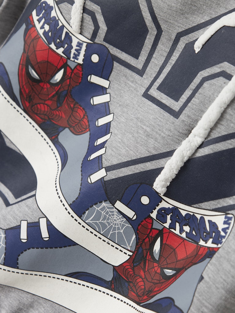 Boys Spiderman Cotton Long-Sleeved Sweatshirt