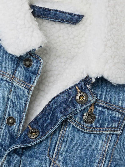 Name it Boys Trendy Denim Jacket with Serpa Interior