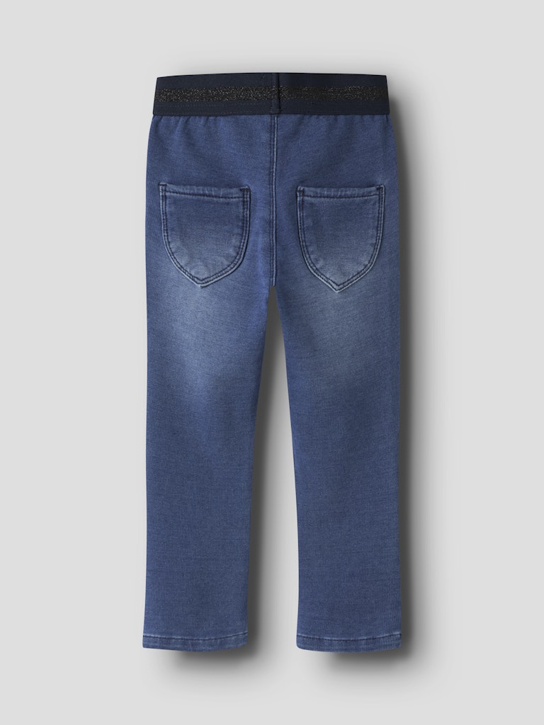 Name it Mini Girl Stretchy Denim Blue Sweat Jeans