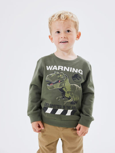 Name it Boys JURASSIC WORLD Dinosaur Sweatshirt