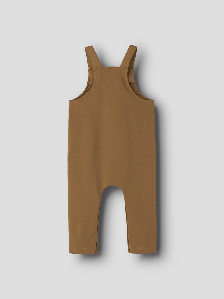 Name it Baby Boy 2-Piece Dungaree Set - Mustard Dogs