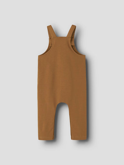 Name it Baby Boy 2-Piece Dungaree Set - Mustard Dogs