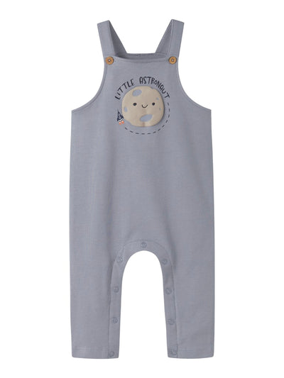 Name it Baby Boy 2-Piece Dungaree Set - Stars and Space