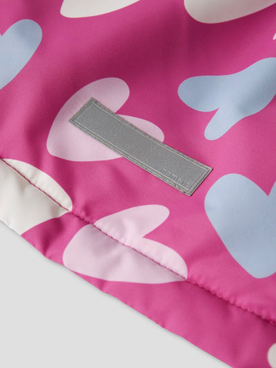 Name it Toddler Girls Showerproof Winter Jacket - Hearts