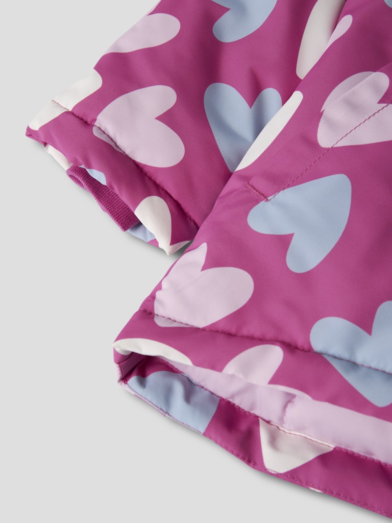 Name it Toddler Girls Showerproof Winter Jacket - Hearts