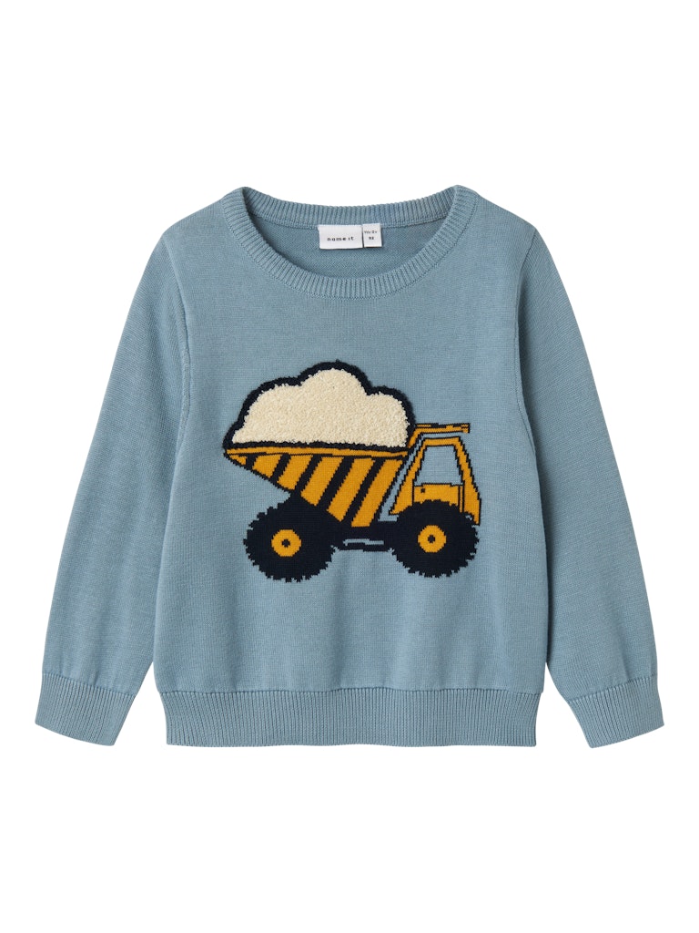 Name It Toddler Boys Knitted Jumper - Tractor