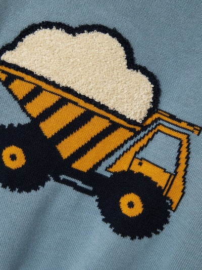 Name It Toddler Boys Knitted Jumper - Tractor