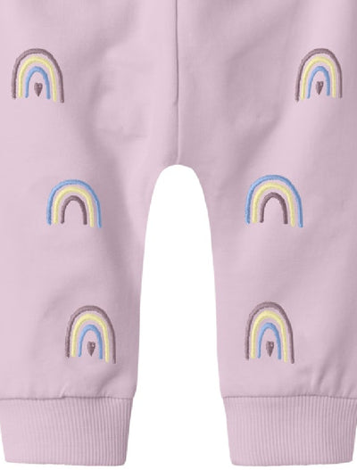 Name it Baby Girl Pants Rainbow Embroidered Pants
