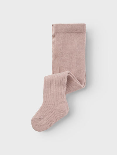 Name it Pink Knit Tights - Baby Girl