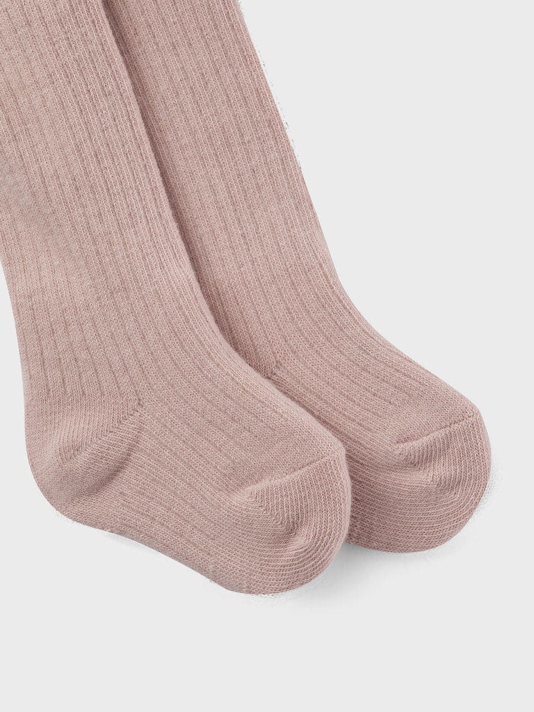 Name it Pink Knit Tights - Baby Girl