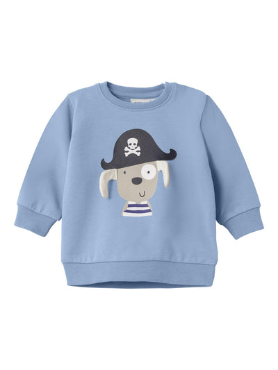 Name It Baby Boy Puppy Print Sweatshirt