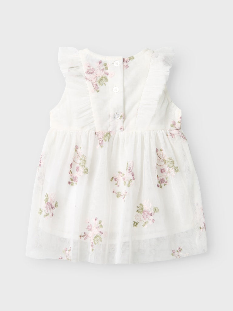 Name it Baby Girl Embroidered Floral Dress