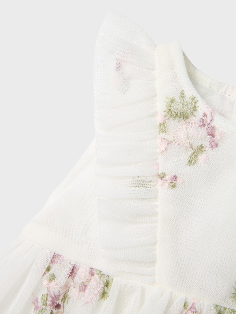 Name it Baby Girl Embroidered Floral Dress