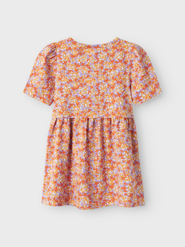 Name it Girls Colourful Short Sleeved Dress