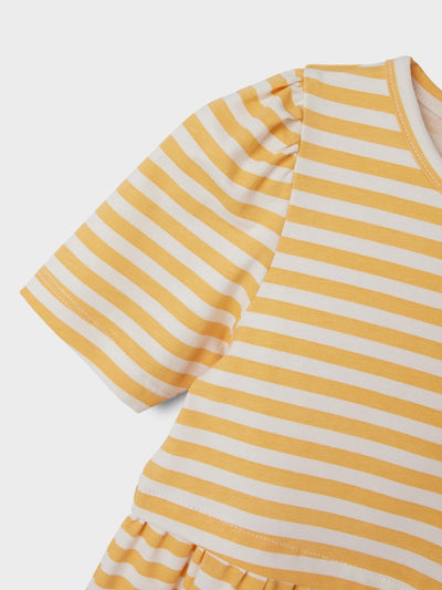 Name it Girls Colourful Short Sleeved Dress