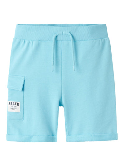 Name it Boys Cotton Sweat Shorts - Blue