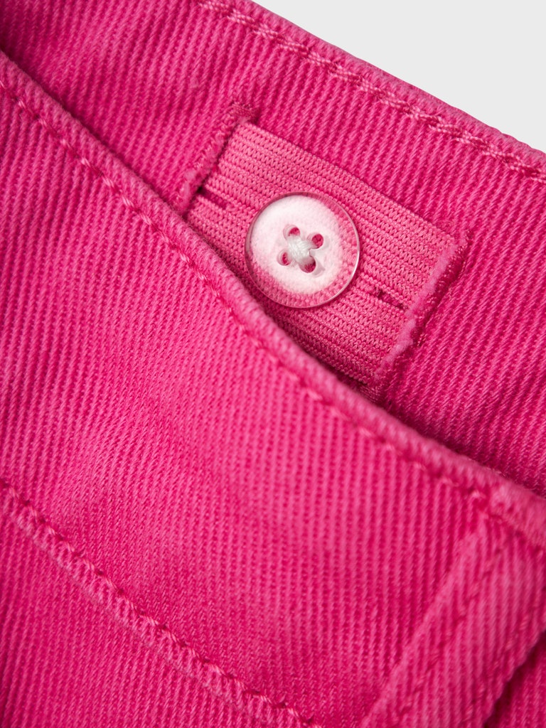 Name It Girls Denim Shorts - Lilac/Pink