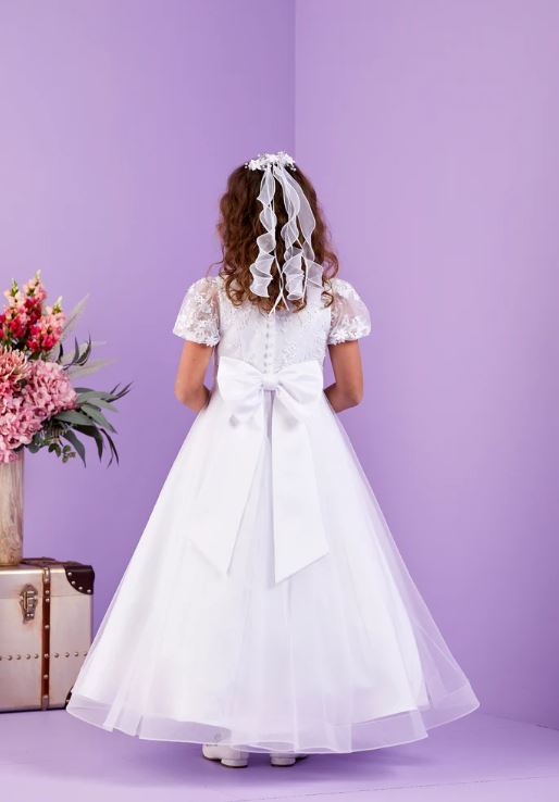 Girls Communion Dress AYDA by Peridot – Hopscotch Kids Store