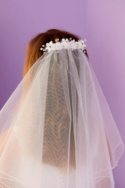 First Holy Communion Veil - P278 Aurora