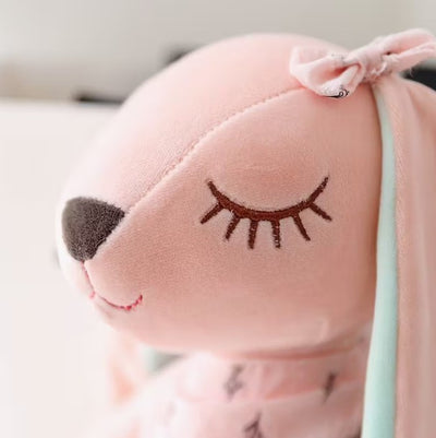 Pink Long Eared Soft Bunny Toy