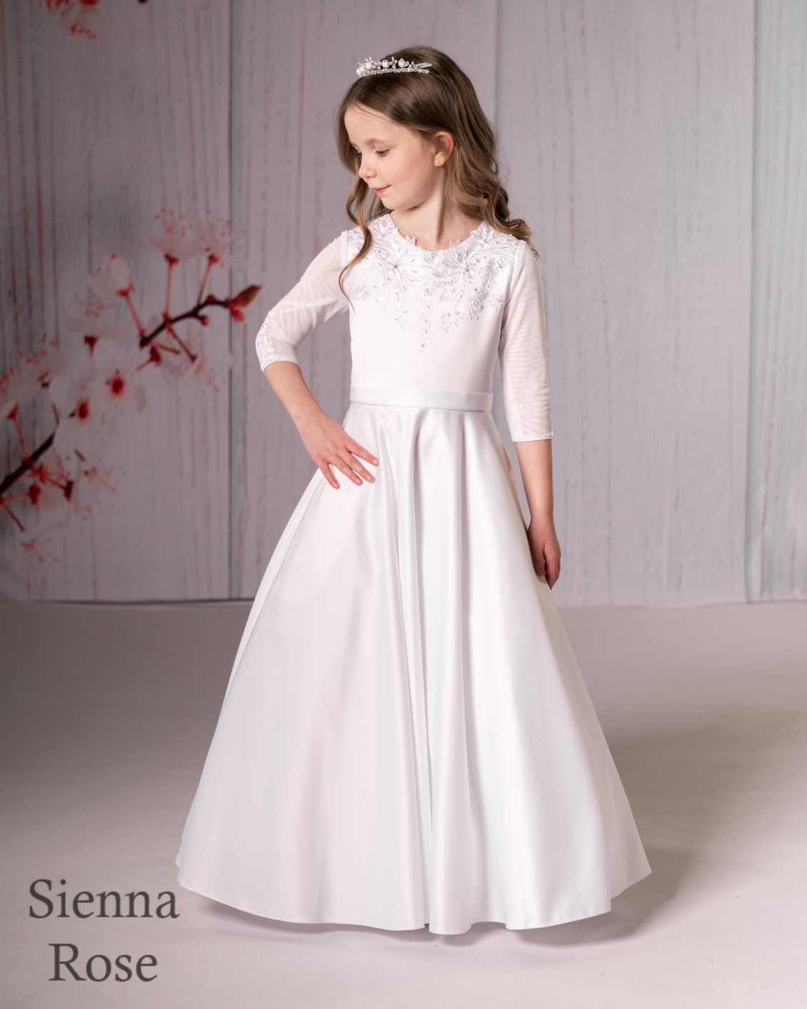 Siena Rose Communion Dress - SR713