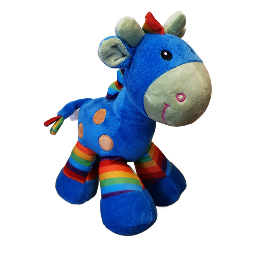 Buddyz Colourful Giraffe Soft Toy