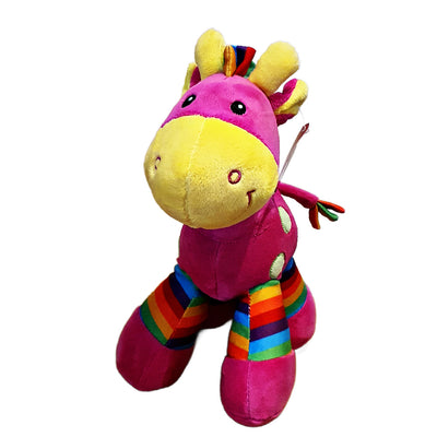 Buddyz Colourful Giraffe Soft Toy