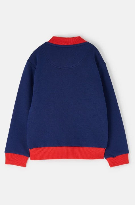 Lighthouse Boys Red Tractor Sweat Jacket - Spencer