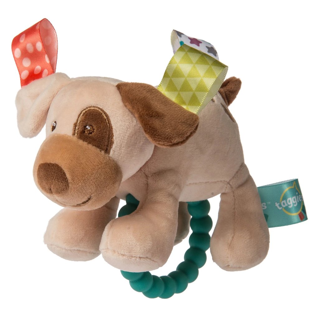 Taggies Buddy Dog Teething Rattle