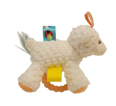 Taggies Sherbert Lamb Teether Rattle