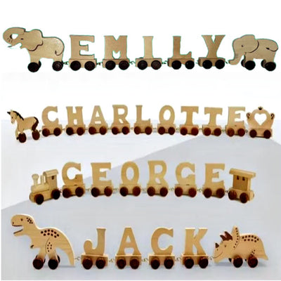 Personalized Name in Wooden Letters