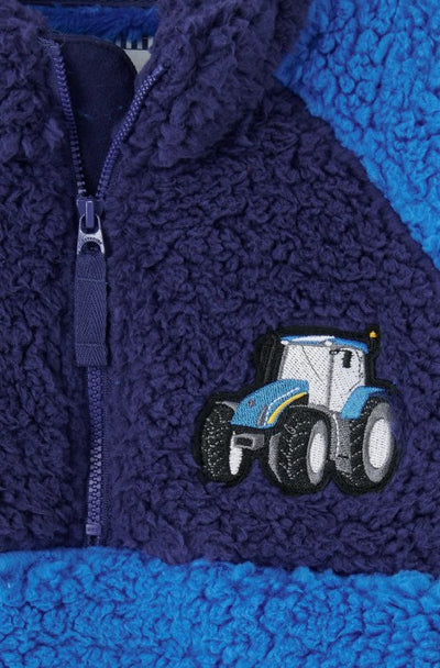 Lighthouse Boys Blue Tractor Caden Fleece