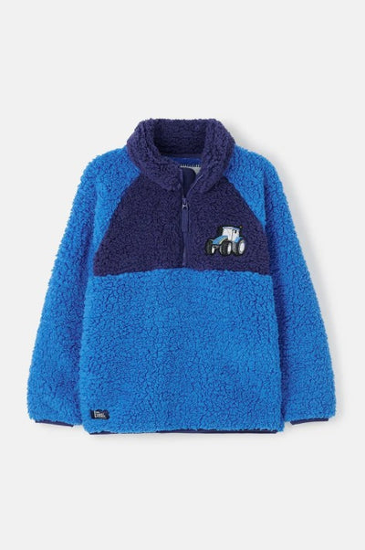 Lighthouse Boys Blue Tractor Caden Fleece