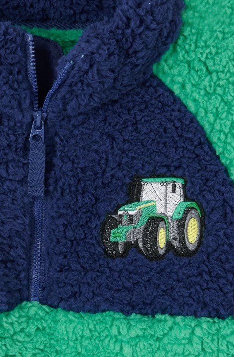 Lighthouse Boys Green Tractor Caden Fleece